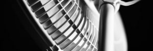 isolating fan with isolation mount
