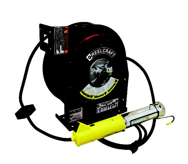 Reelcraft reel accessories with light