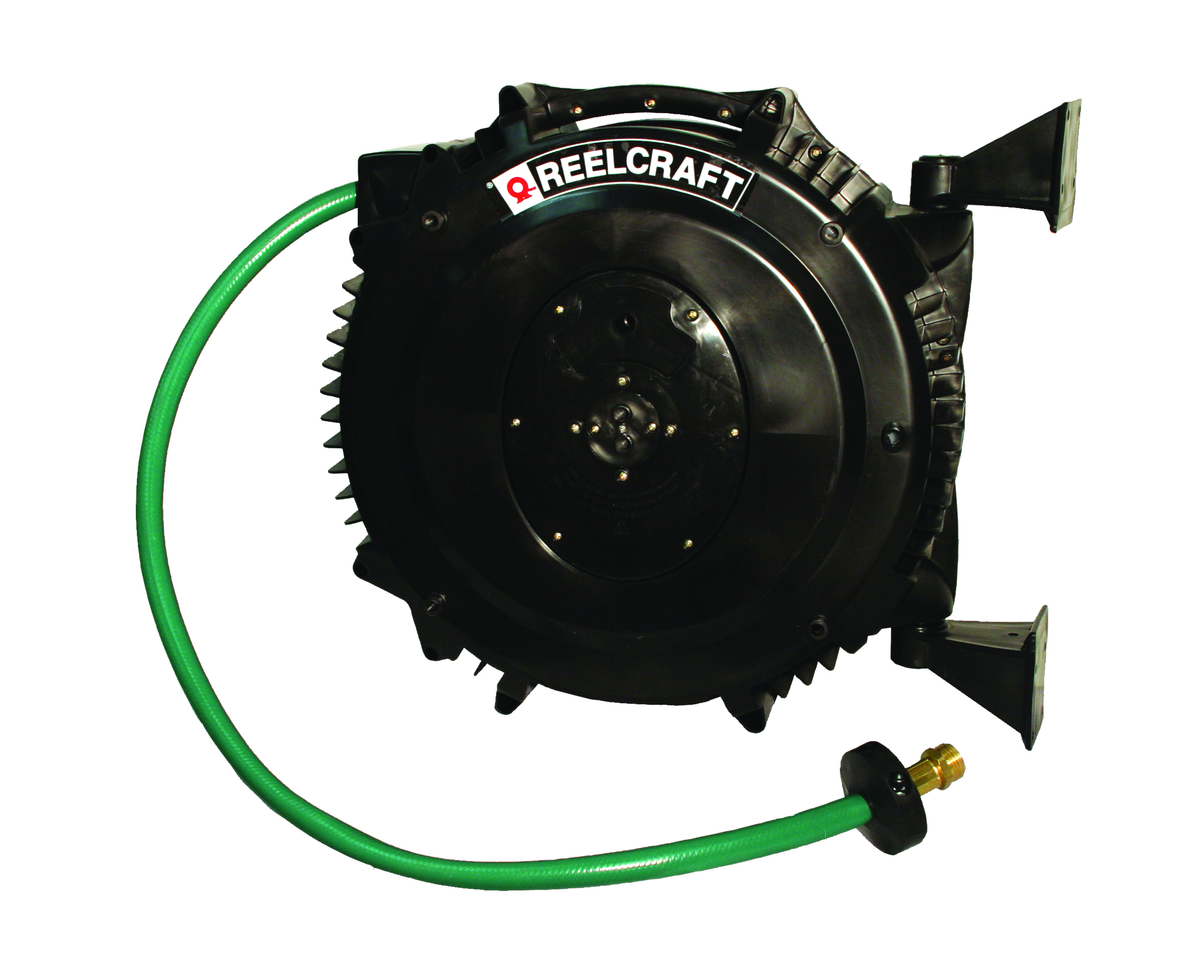 Reelcraft Hose Reel, 1/2 x 50ft SWA3850 OLP | Manuf. Rubber
